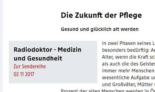 WAALTeR war beim Radiodoktor auf Ö1